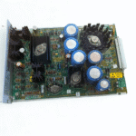 Bently Nevada 3300/12 AC power supply module for the 3300 Series Monitoring System rack, showing the front panel and status LEDs.