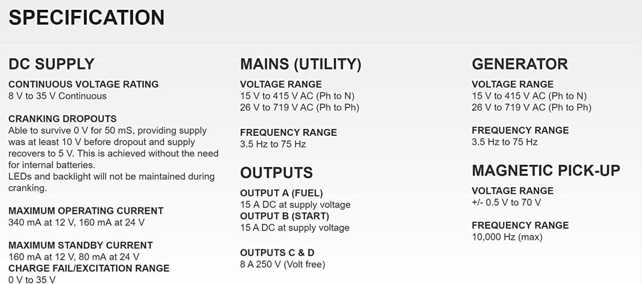 deep sea electronics 7320 deep sea electronics 7320