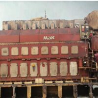 MAK M25 diesel engine generator set