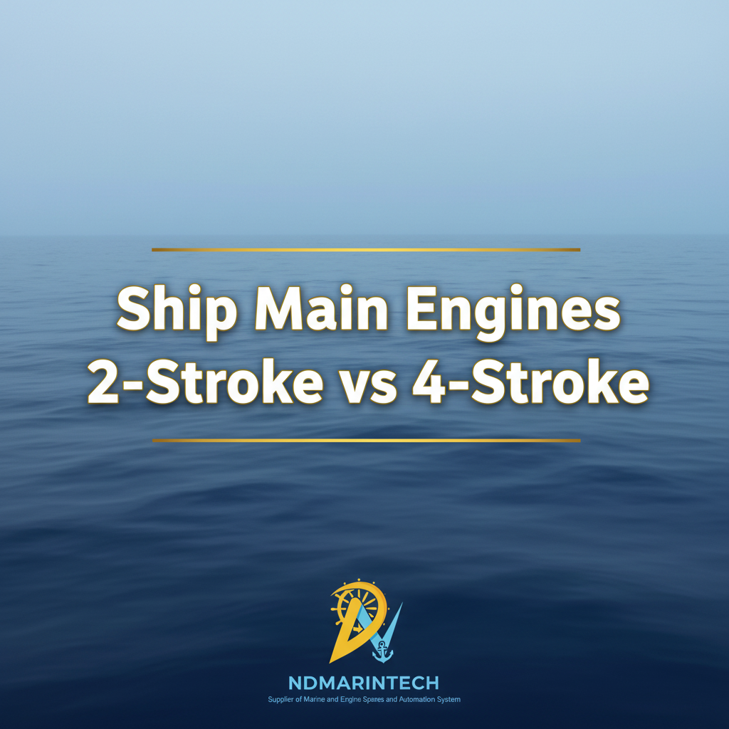 Ship Main Engines 2-Stroke vs 4-Stroke