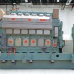 Wartsila W34 dual fuel generator engine