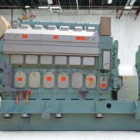 Wartsila W34 dual fuel generator engine