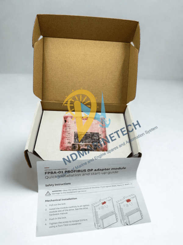 Complete ABB FPBA-01 Profibus DP Adapter Kit New ABB FPBA-01 Option SP Kit with Installation Guide