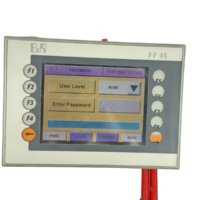 Operational test of B&R 4PP045.0571-062 Power Panel 45 showing login screen and touchscreen functionality