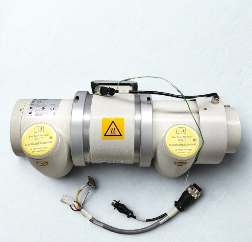 Dunlee-150kV-X-Ray-Tube-Full-Set Dunlee DA 1094 DU 694 150kV X-Ray Tube Housing Assembly with Wiring and Warning Labels