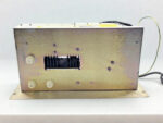 Rear metal housing of Elekta EIM PSU power supply with heat sink and mounting holes