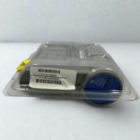 Original factory packaging for Honeywell CC-PAOH51 Analog Output Module with P/N and S/N barcode labels visible on the protective plastic