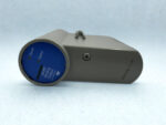 Front view of Honeywell CC-PAOH51 HART Analog Output Module showing blue faceplate with Power and Status LED indicators and Series C branding