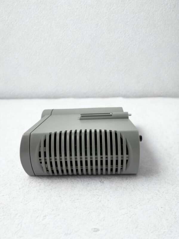 Honeywell C300 Controller CC-PCNT02 Cooling Vents Top-down view of the Honeywell CC-PCNT02 industrial controller module highlighting the plastic ventilation grille for heat dissipation and the mounting chassis