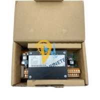 Top-down view of Honeywell FC-TPSU-2430 V 2.0 converter unit stored in a protective cardboard box