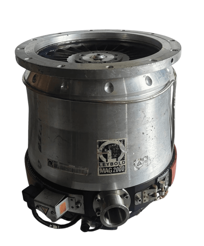 Leybold-MAG-W-2000-CT-Turbo-Pump-Profile Side profile of Leybold MAG 2000 turbo molecular pump with DN 250 ISO-F inlet flange and DN 40 KF forevacuum port