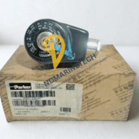 New Parker Lucifer 122K8363 Solenoid Valve in original factory box with barcode and model identification
