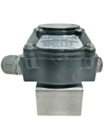 WW EUROVALVE ITS-100 Position Monitoring Switch front view showing IP67 enclosure and mounting bracket