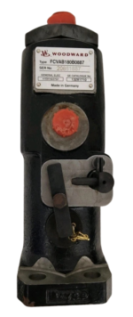 Woodward FCVAB180B0887 Front View with Control Levers