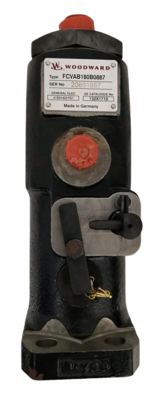 Woodward FCVAB180B0887 Front View Woodward FCVAB180B0887 Front View with Control Levers