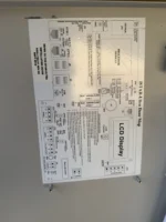 Detailed iSTAR-Ultra Door Map wiring diagram and technical layout for the USTAR016 16-reader controller processor module.
