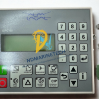 Alfa Laval EPC-60 Display Unit 4B1260.00-K07 front control panel with LCD screen and keypad for marine separators.