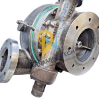 Heavy-duty casing and impeller housing of the Atlas Copco GT-026-T1K1 single-stage motor-driven centrifugal compressor, supplied by NDMarineTech.