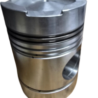 Genuine Daihatsu DL-20 engine piston spare part with high-grade alloy finish and precision ring grooves for marine diesel engines.