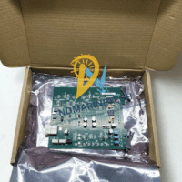 Angled view of Elekta Power Supply Wedge Control Board 1526644 Rev 03 for radiotherapy automation systems.