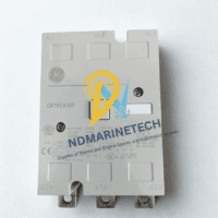 Full top view of GE CK75CA300 3-pole contactor with 1L1 3L2 5L3 power terminals.