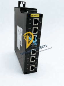 GE IS420UCSBS1A UCSB Controller Status Indicators and Overview Isometric view of a GE IS420UCSBS1A UCSB Controller module with status LED indicators for Power Boot Online Flash and Diag.
