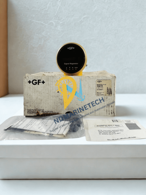 Complete GF Signet 2551 Magmeter Kit with Original Box New in box Georg Fischer Signet 3-2551-P0-42 Magmeter with original packaging and documentation.