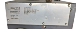 Technical Nameplate of Hawe PSV 6 1/235-5-52 H 160/160 C 150 EA2 Made in Germany