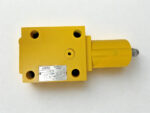 Top view of Hydranor 3SVB 16 Hydraulic Valve showing manufacturer nameplate and mounting holes