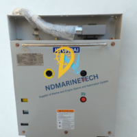 Front view of Hyundai HVF2042 1250 Amp Vacuum Circuit Breaker with manual charging handle and status indicators.