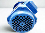 Rear cooling fan housing of the ABB motor attached to the IMO ACD 025N6 screw pump.