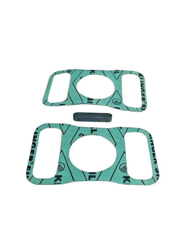 IMO ACE 038K4 Gaskets and Mounting Key Spares Klinger-SIL gaskets and steel shaft key included in the IMO Pump G054M maintenance kit.