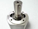 Detailed view of the drive shaft with keyway and internal bearing for an IMO E4 045N1 LEJE marine pump.
