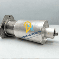 Comprehensive view of the G070 valve element for IMO LPQ 110 pumps highlighting the adjustment nut and internal spring chamber assembly.