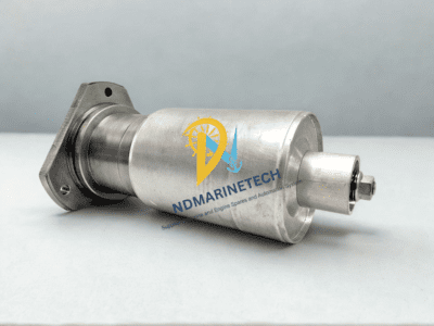 Complete Assembly of IMO LPQ 110 Pump Valve Element G070 Comprehensive view of the G070 valve element for IMO LPQ 110 pumps highlighting the adjustment nut and internal spring chamber assembly.