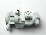 Top-down perspective of JAM-1.5PE-450DR air motor highlighting the dual air inlet ports and integrated lifting eye for marine installation.