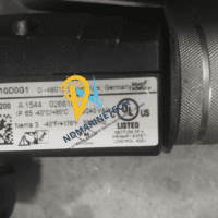 Kromschröder UVS 10D0G1 UV Flame Sensor label showing MPN 84315200 and IP65 rating on a black industrial housing.