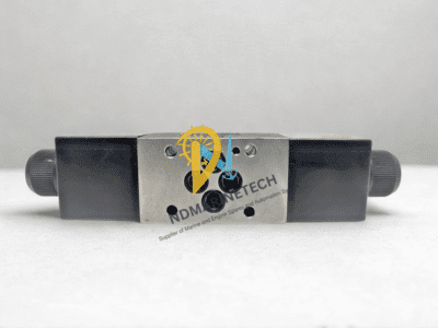 Parker D1VW004CNYW91 Mounting Surface and Port Layout. Parker D1VW004CNYW91 bottom view showing 4-port CETOP 03 mounting pattern and O-ring seals for ndmarinetech.com.