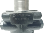 Close-up of MPN Stamp E7NC10697P and Serial Number 100921 on Suntec Pump Body