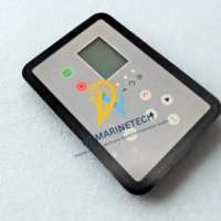 Front panel of Tamrotor AIRMASTER Q1 compressor display with tactile buttons and LCD screen for marine automation.