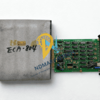 Terasaki ECA-804 industrial electronic card with its original protective anti-static storage sleeve.