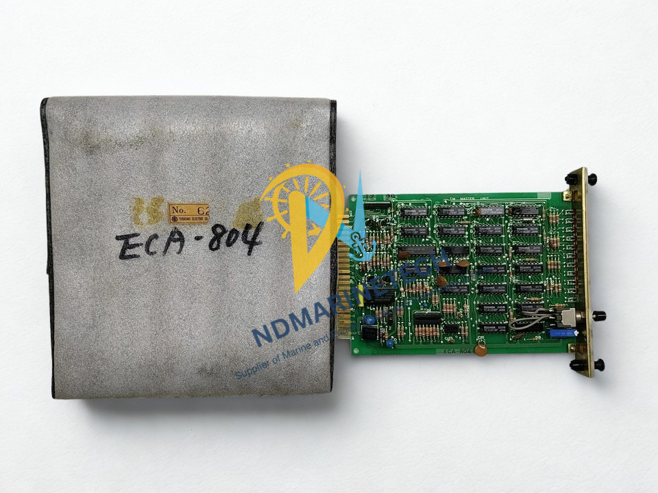 Terasaki ECA-804 Marine Control Card with Sleeve Terasaki ECA-804 industrial electronic card with its original protective anti-static storage sleeve.