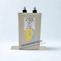 Full view of the Volcano EFCON-DH TCQ-0606-6 industrial automation capacitor 2500VDC 8uF