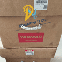 Yanmar M200 Cylinder Liner Assembly Part Number 141646-01120-C in original heavy-duty shipping crates.