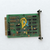 Complete Terasaki EMI-501 Industrial Control PCB Board Module with metal mounting bracket and 27-pin edge connector.