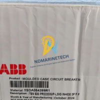 Original ABB packaging label for Material 1SDA054399R1 T5N 630 PR222DS/P-LSIG