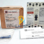Complete product set for HFWF3100VL including the original box, circuit breaker unit, mounting screws, and installation manual.