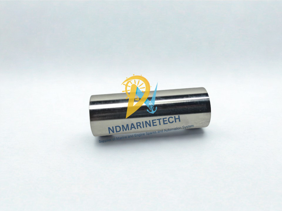 Carrier 5H compressor replacement pin Side profile view of a high-tensile steel replacement pin for Carrier 5H reciprocating compressors, highlighting the polished, micro-ground surface finish.