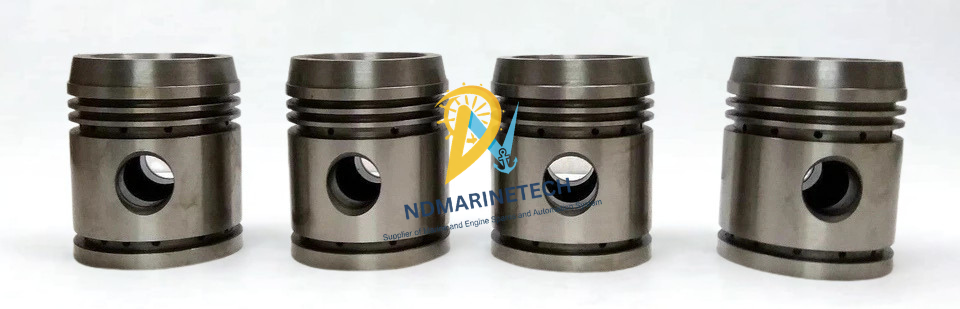 Carrier 5H40 Piston 5H40-482 Set of four new unused replacement pistons for Carrier 5H40 Carlyle reciprocating compressor part number 5H40-482 by NDMARINETECH.