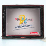 Desoutter 6159327430 Infinity industrial panel PC powered on displaying PivotWare Process Control Solutions software on screen.